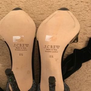 Escarpins J Crew Roxie à Pompon Cheville - Taille US 8.5, Couleur Gris, Daim, Neuf Sans Boîte
